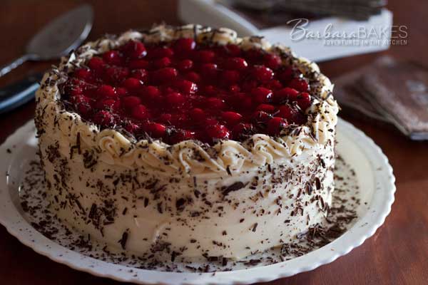 Black Forest Cheesecake Cake