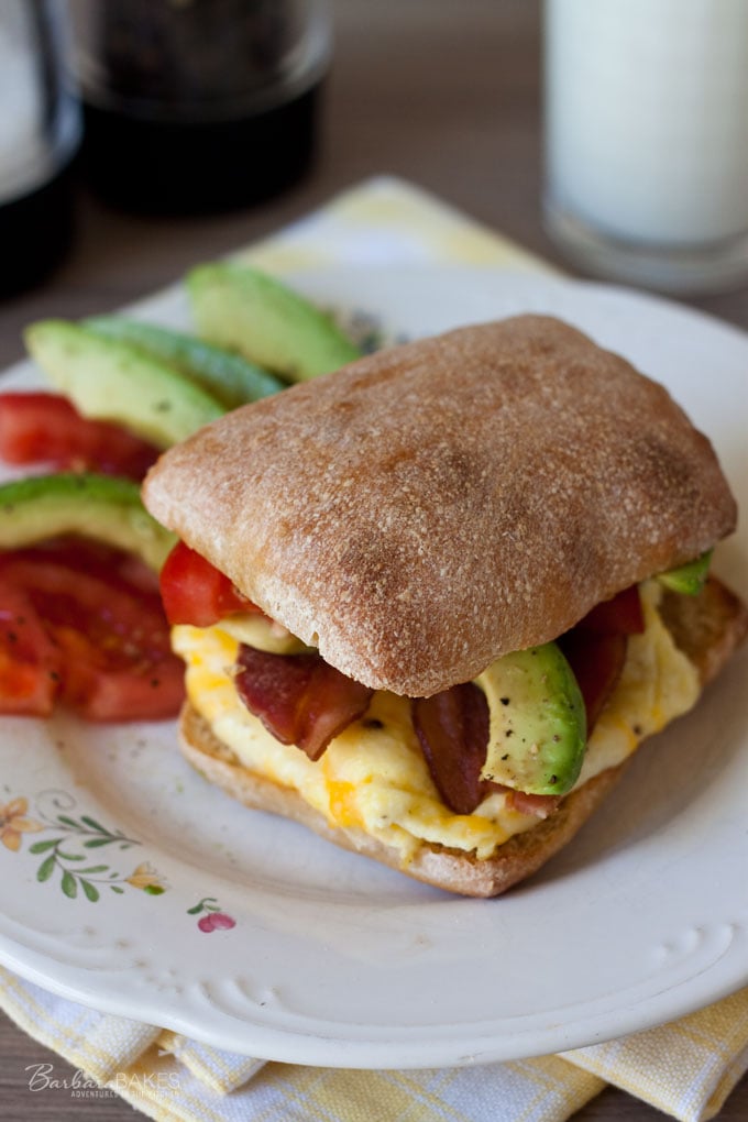BLT Breakfast Sandwich