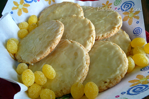 Lemon Drop Candy Cookies
