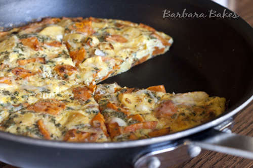 Roasted-Vegetable-Frittata-Barbara-Bakes