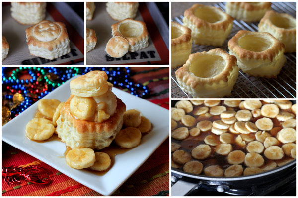 Bananas-Foster-in-Puff-Pastry-Shells-collage-Barbara-Bakes