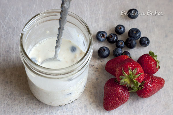 Overnight-Oatmeal-with-Berries-3-Barbara-Bakes