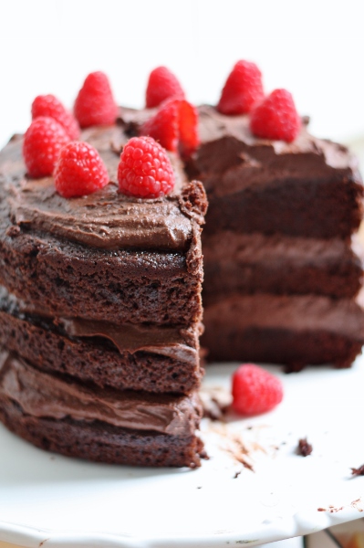 Hazelnut Chocolate Mousse Cake