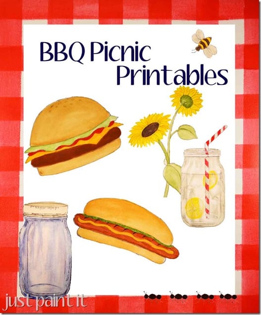 BBQ Picnic Printables