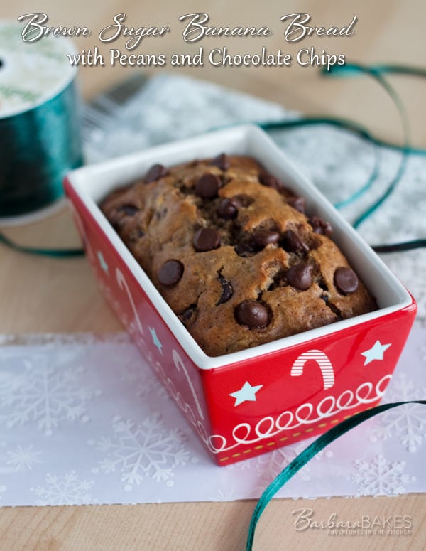 Featured Image for post Brown Sugar Banana Bread with Pecans and Chocolate Chips 