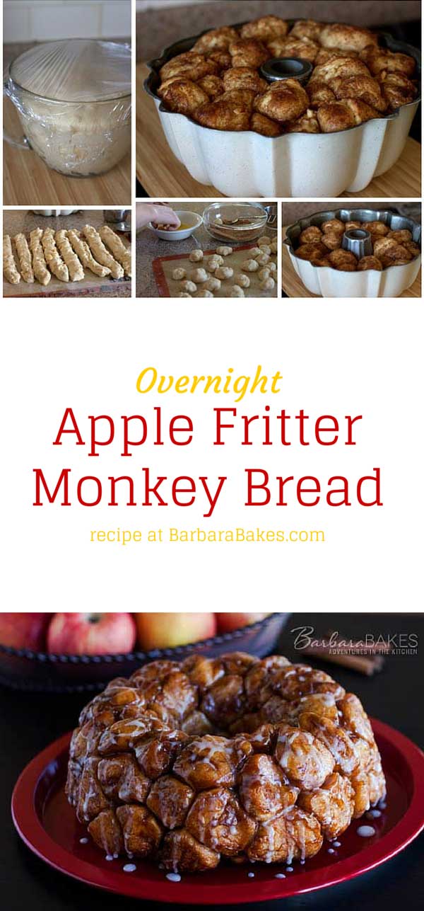 Collage of Overnight-Apple-Fritter-Monkey-Bread-Barbara-Bakes