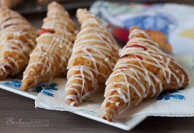 Featured Image in post for Strawberry Rhubarb Puff Pastry Turnovers 