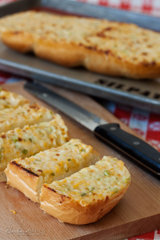 Featured Image for post Three Cheese Garlic Bread