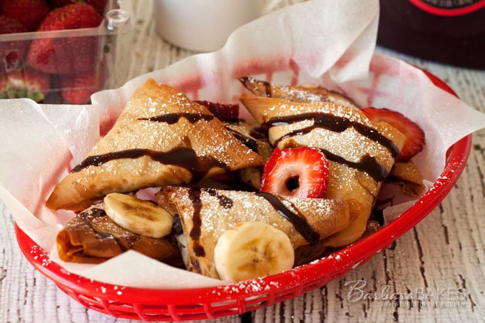 Featured Image for post Baked Nutella Turnovers