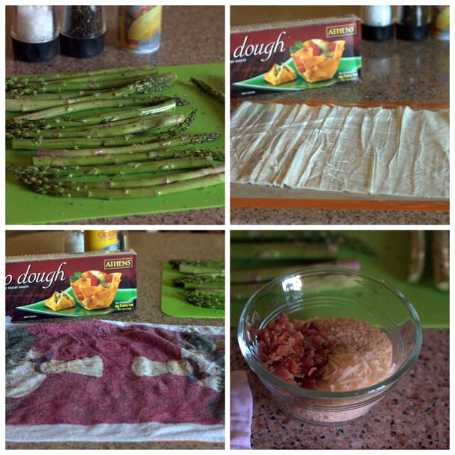 Asparagus-Wrapped-with-Parmesan-Bacon-Phyllo-Collage-1-Barbara-Bakes