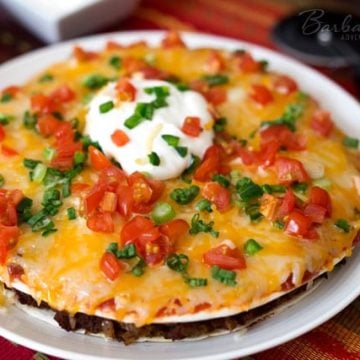 Mexican Pizza Recipe | Barbara Bakes