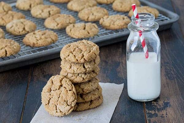 Featured Image for post - Chunky Peanut Butter Cookies 