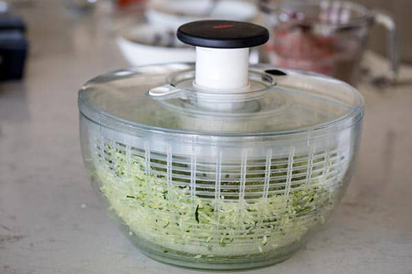 One trick I like to use when I'm making zucchini bread is to spin the grated zucchini in a salad spinner. It removes the excess water from the zucchini so you get consistency results every time.&nbsp;