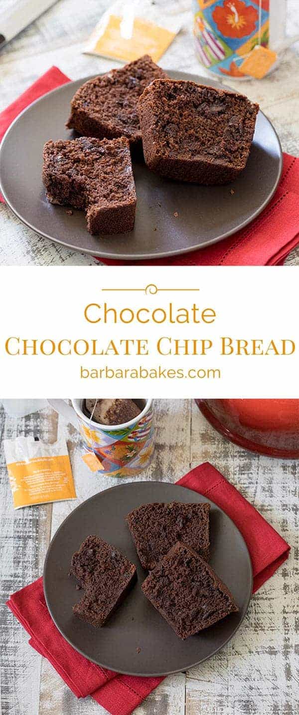 Chocolate Chip Bread Collage