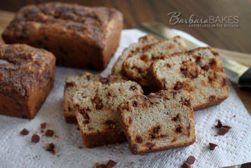 slices of Snickerdoodle-Bread-With-Cinnamon-Chips