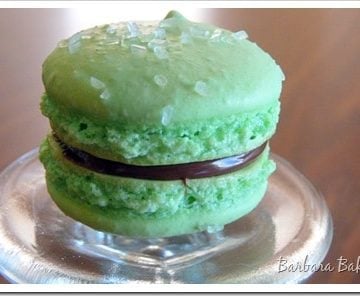 Featured Image for post Green Apple and Caramel Macarons