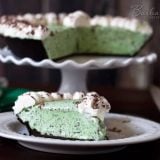 Featured Image for post Mint Chocolate Chip Pie for St. Patrick's Day