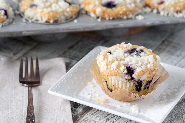 These really are the Best Blueberry Streusel Muffins! 