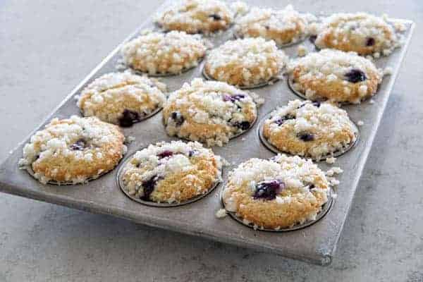 Featured Image for Best Blueberry Streusel Muffins 