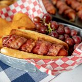 Featured image of Bacon Wrapped Cheese Hot Dogs