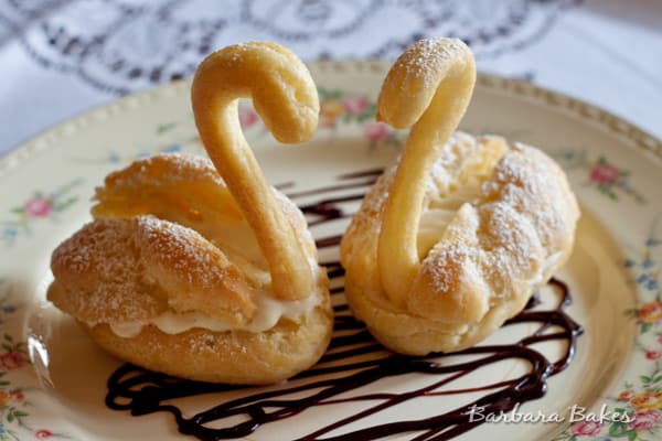 How To Make Cream Puff Swans Story - Barbara Bakes™