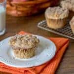 Featured Image for post Fresh Peach Cobbler Muffins