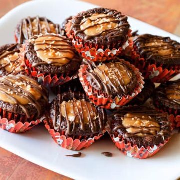 Featured Image for post Caramel Delight Brownie Bites