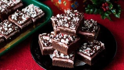 Peppermint Candy Cane Brownie Recipe Fudgy Brownies Barbara Bakes