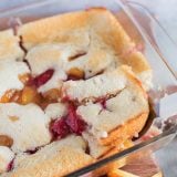 Featured image of Raspberry Peach Cobbler