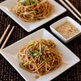 Featured Image for post Whole Wheat Noodle Salad with a Spicy Peanut Sauce