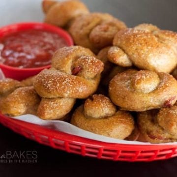 Featured Image for post Whole Wheat Pepperoni Pretzel Knots