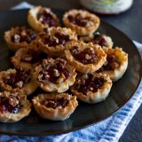 Featured Image for post Baked Cherry Jalapeno Brie Bites
