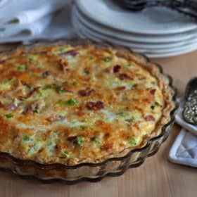 Meat Lovers Quiche Recipe | Barbara Bakes