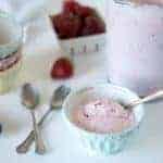 Featured Image for Roasted Strawberry Ice Cream Recipe