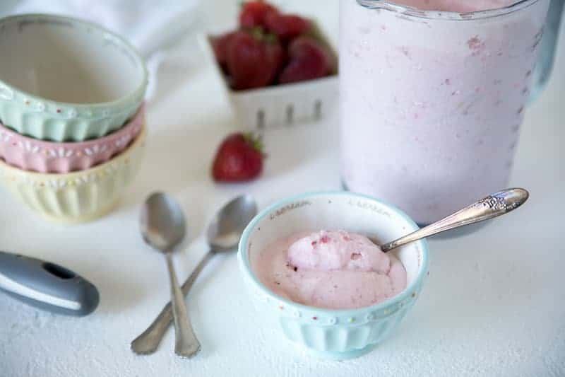 Featured Image for Roasted Strawberry Ice Cream Recipe