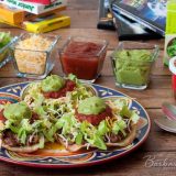 Featured Image for post Quick Black Bean and Green Chili Tostadas