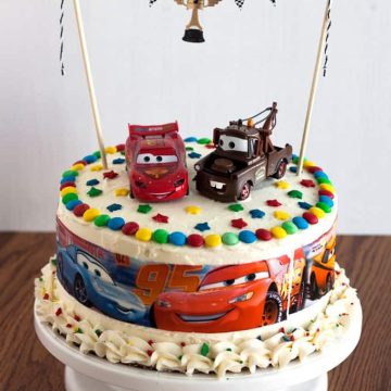 Featured Image for post Cars Birthday Cake