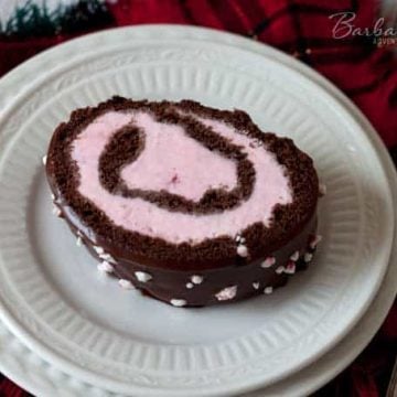 Featured Image for post Chocolate Peppermint Ice Cream Cake Roll