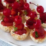 Featured Image for post No-Bake Strawberry Margarita Cheesecake Bites