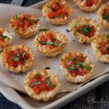 Featured Image for post Margherita Pizza Phyllo Bites