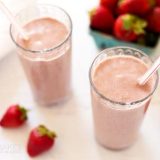 Featured Image for post - Strawberry Oats Coconut Chia Smoothie