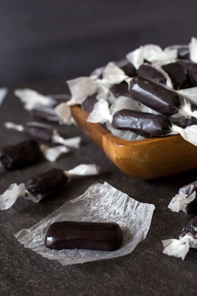 These addictive, easy to make Black Licorice Caramels are a cross between black licorice and soft buttery caramels.