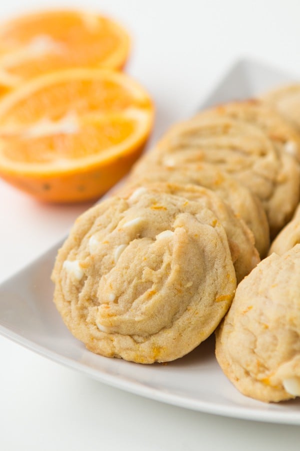  Orange Creamsicle Cookies from Oh Sweet Basil.