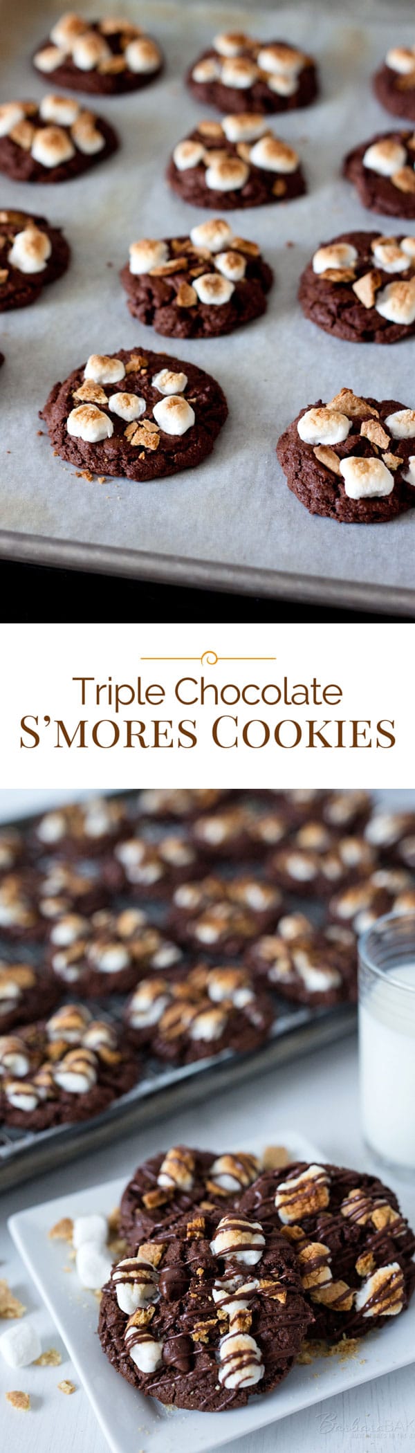 Triple-Chocolate-Smores-Cookies-Collage-2-Barbara-Bakes