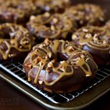 Featured Image for post Chocolate Caramel Pecan Turtle Donuts