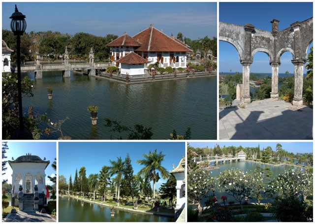 Collage from the Ujung Water Palace