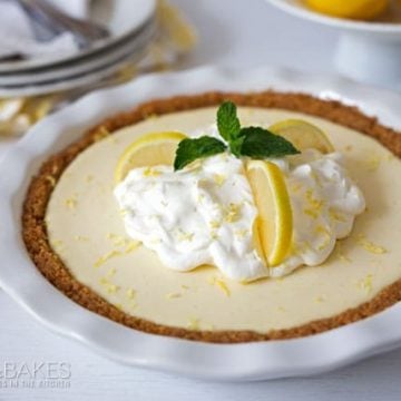 Featured Image for post Creamy Lemon Yogurt Pie