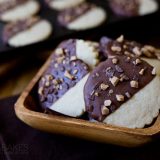 Featured Image for post Chocolate Dipped Caramel Shortbread Cookies
