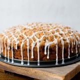 Featured Image for post Cinnamon Zucchini Streusel Coffee Cake