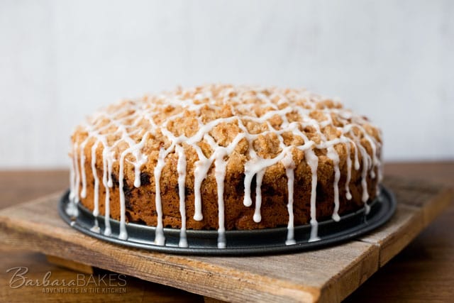 Featured Image for post Cinnamon Zucchini Streusel Coffee Cake 